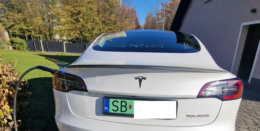 Tesla Model 3 cena 169000 przebieg: 96000, rok produkcji 2021 z Cieszyn małe 22